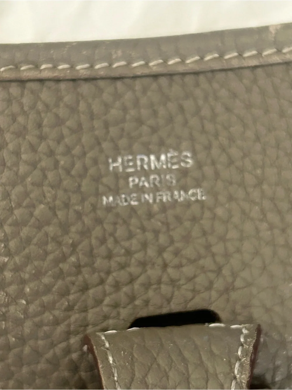 Taupe/Tan Evelyne-Style Crossbody Bag with Wide Strap